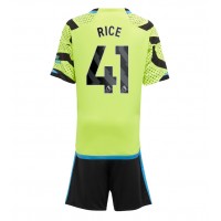 Fotbalové Dres Arsenal Declan Rice #41 Dětské Venkovní 2023-24 Krátký Rukáv (+ trenýrky)